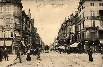 CPA nancy rue st-georges meurthe et moselle (101923)