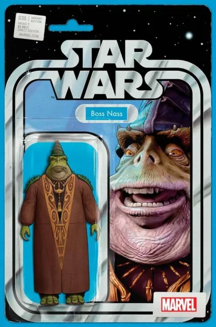 STAR WARS #35 - Christopher Action Figure Variant - NM - Presale 06/07