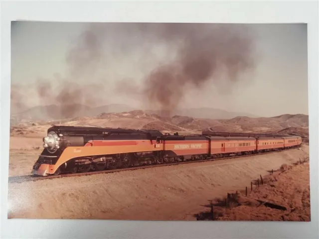 Southern Pacific DAYLIGHT 4449 Train Railroad 12x8 1984 Kodak Processed Photo #3