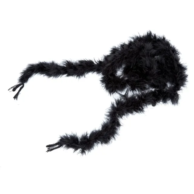 6 foot  feather boa for  Night Tea Party Wedding - Black C4V68670