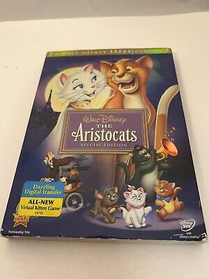 Walt Disney The Aristocats (DVD, 2008, Special Edition) Jazzy Classic