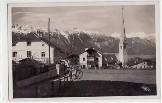 39047782 - Mutters bei Innsbruck mit Teilansicht gelaufen von 1930. Gute