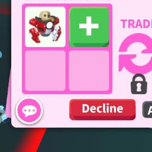 Mechapup, Trade Roblox Adopt Me Items