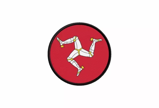 Patch Brodé Drapeau Roms/Romani/Tsiganes - Pour Sac à Dos Ou Veste - Neuf