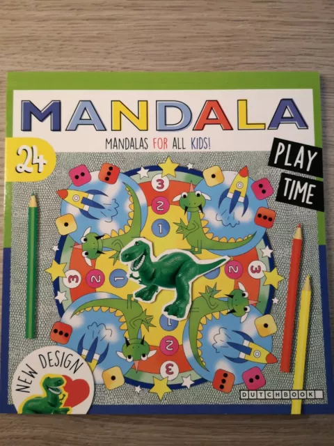 Mandala Malbuch für Kinder - Play Time (24 Motive) [Spielzeit]