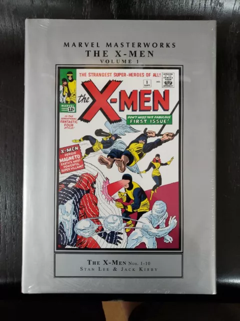 Marvel Masterworks X-Men Volume 1 HC X-Men 1-10 Stan Lee Jack KIRBY Sealed 2023