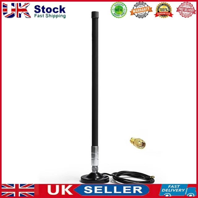 5dBi 858-878MHz for Helium Hotspot Miner Antenna+Magnet Base (55cm Black)