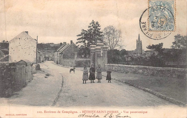 CPA - BETHISY-SAINT-PIERRE - vue Panoramique