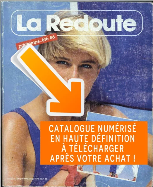 CATALOGUE LA REDOUTE Printemps-Eté 1986 - Numérisé HD