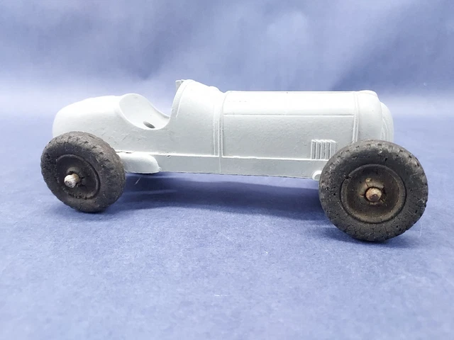 HUBLEY KIDDIE TOY #5 Race Car Model 457 Antique Original For Parts Or