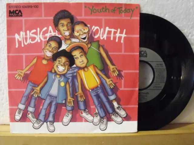 7" Single - MUSICAL YOUTH - Youth Of Today - Gone Straight - MCA 1983
