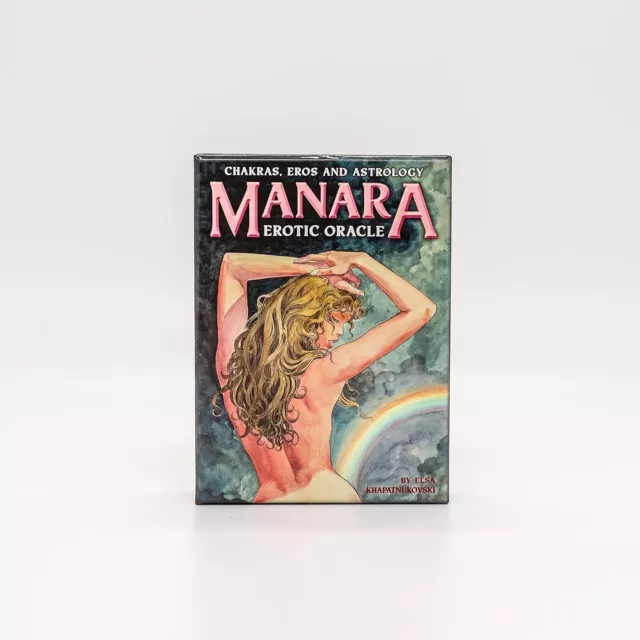 Manara Erotic Oracle: Chakra, Eros and Astrology - 35 carte a colori e istruzioni