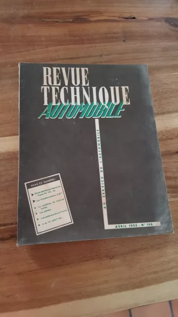 revue techniques avril 1955 moteurs perkins type P3-P4-P6