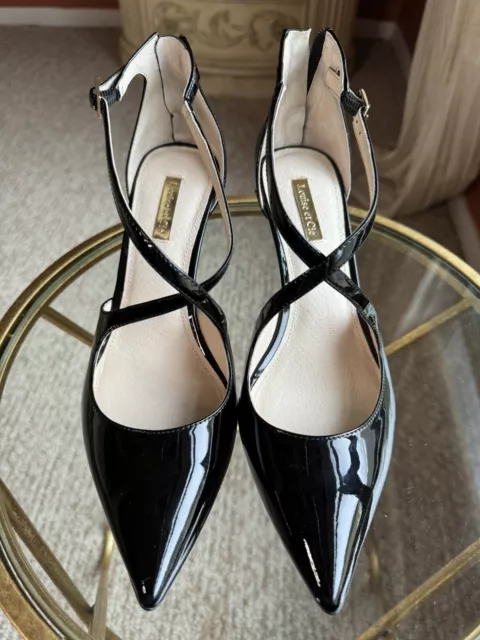 louise et cie Black Patent Woman’s Pumps 9.5