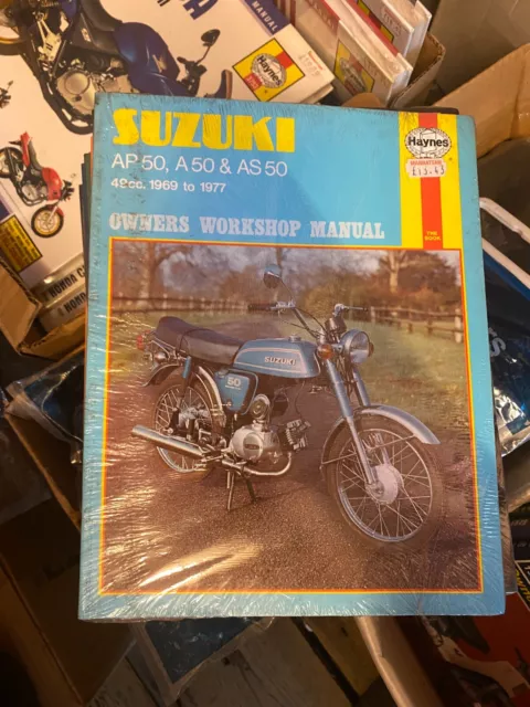 Suzuki AP50, A50 & AS50 49cc 1969-1977 Owners workshop Manual HAYNES