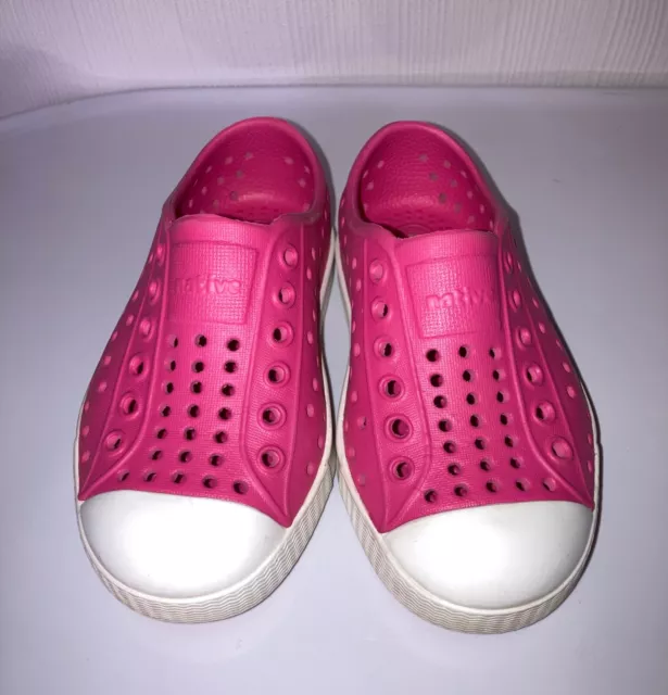 Hollywood Pink Native Toddler Shoes Size C7 Jefferson Style Casual Slip On