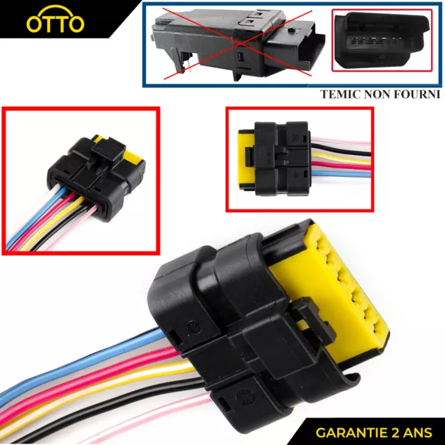 Faisceau Cablage Electrique Prise Fiche Module Temic pour Laguna 2 Espace 4