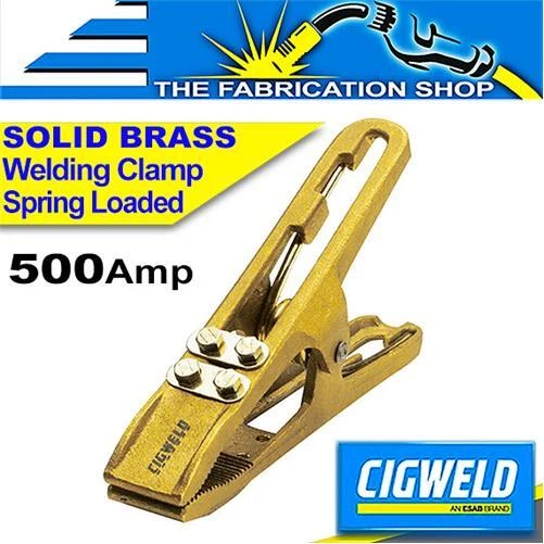 CIGWELD WORK EARTH Clamp Spring Loaded 500A Ground Welding Welder 500