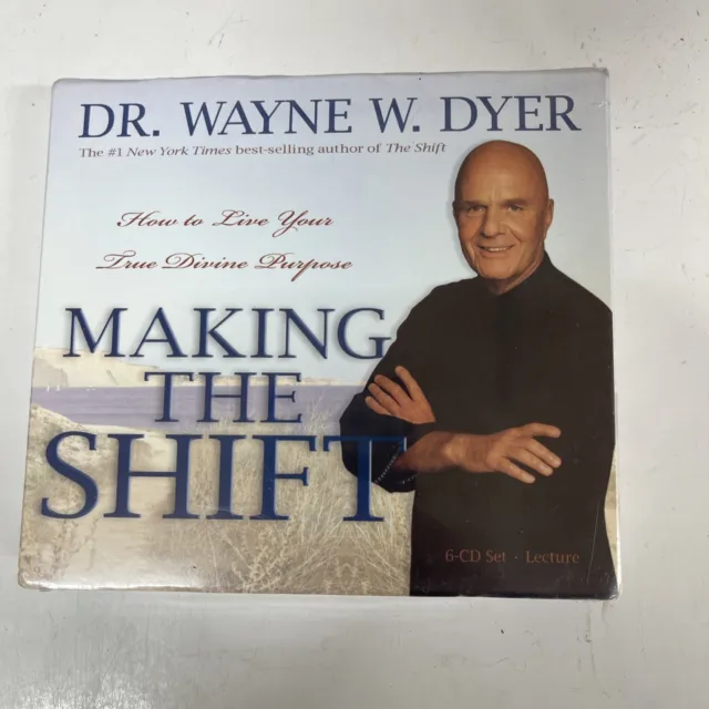 Making the Shift Dr. Wayne W.Dyer New 6 CD Set Live Your Divine Experience Gift