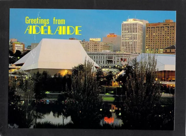 A5857 Australia SA Adelaide Festival Theatre City Skyline CAstle postcard