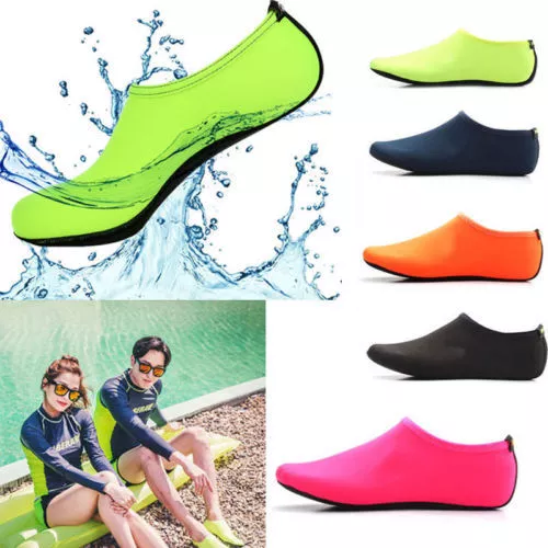 UK New Women Men Water Shoes Aqua Socks Diving Socks Wetsuit Non-slip Swim Beach