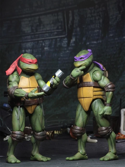 7" NECA Teenage Mutant Ninja Turtles Action Figure Statue Model Toy 1990/Movie 3