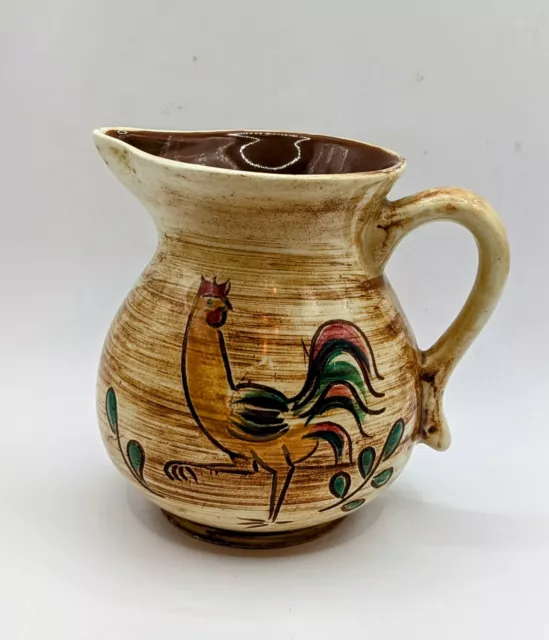 Vintage Pennsbury Pottery Rooster Creamer/Pitcher 5"