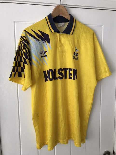 UMBRO RETRO TOTTENHAM Hotspur Spurs Football Shirt XL Mens RARE