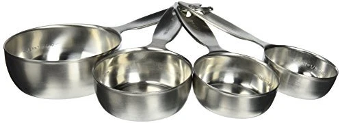 Advanced Performance Measuring Cups Baking Supplies Multisizes Silver