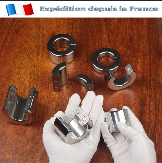 Anneau De Pénis (Cockring) En Métal - Modèle Crâne (Skull) - Tailles 45mm Et 50mm - Neuf