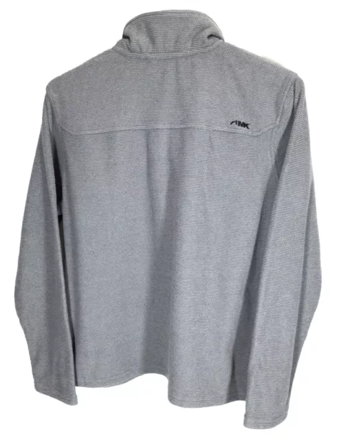 MOUNTAIN KHAKIS SWEATER Men's L Gray 1/4 Snap Pullover $18.97 - PicClick
