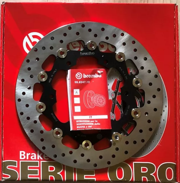 1 X Brembo Bremsscheibe vorn 78B40830 für Yamaha XVS 650 Drag Star Bj.1997-2004