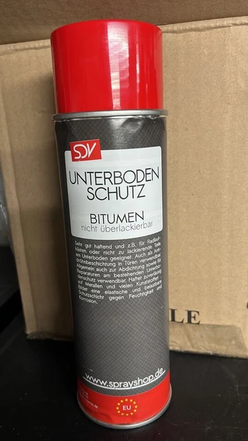 Protezione sottoscocca nera bomboletta spray
