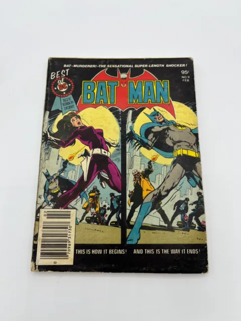 Best of DC Blue ribbon digest Batman Comic book 1981
