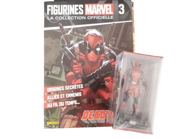 DEADPOOL FIGURINE MARVEL 13 cm La collection des super-héros Eaglemoss / NEUVE