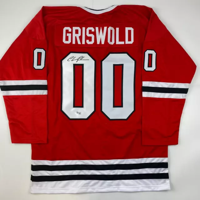 Clark Griswold Chevy Chase Small Dabuliu Chicago Blackhawks Basketball  Jersey