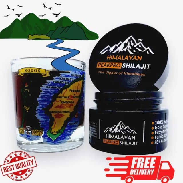 Pure Himalayan Shilajit Soft Resin Essential Extract, Extreme Potent Fulvic Acid