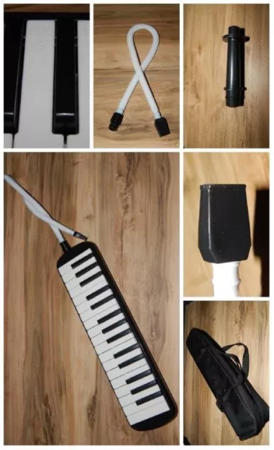 Melodica 32 Tasten schwarz Neu