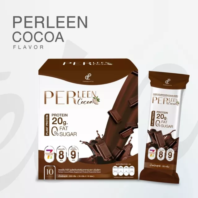 Repuesto de comida antioxidante magra proteína vegana Pananchita PerLeen CoCoa