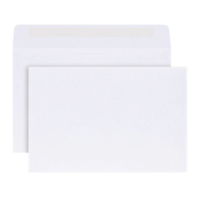 Office Depot Brand 6" x 9" Catalog Envelopes, Booklet, Gummed Seal, White, Box
