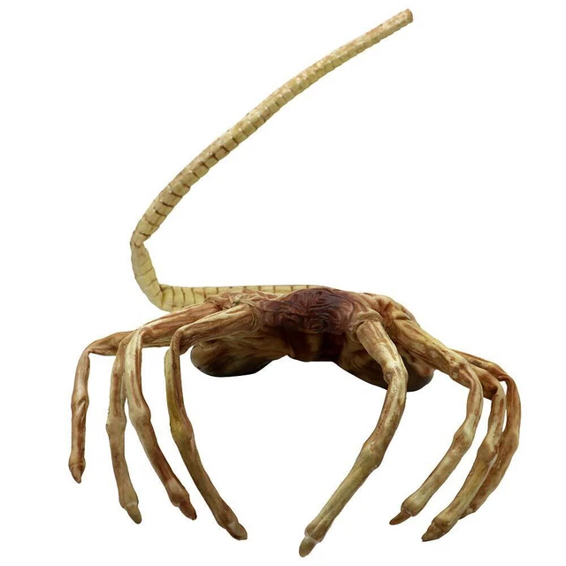 ALIEN ROMULUS FACEHUGGER Face Latex Mask Xenomorph Hugger Costume ...