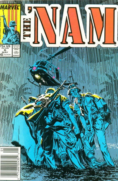 Nam, The #6 (Newsstand) VF; Marvel | Vietnam War comic - we combine shipping