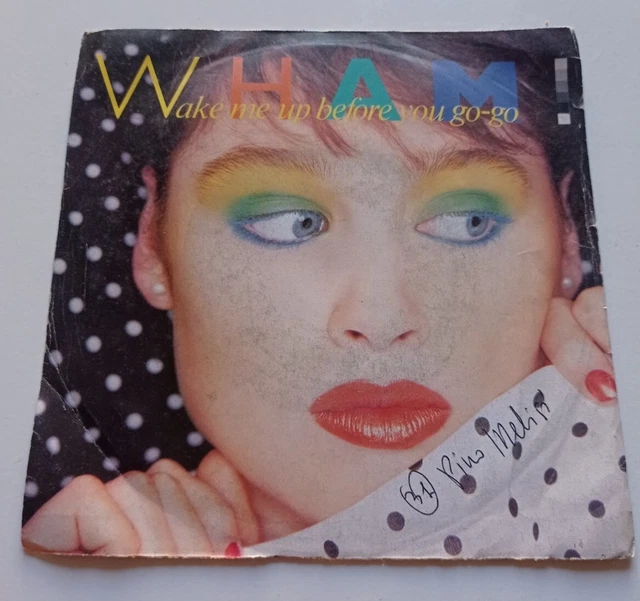 Wham wake me up before you go go vinile 45 giri 1984 eur 19 99
