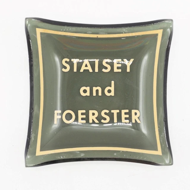 Commissioners Staisey E Foerster Pittsburgh Pennsylvania 1970's Posacenere