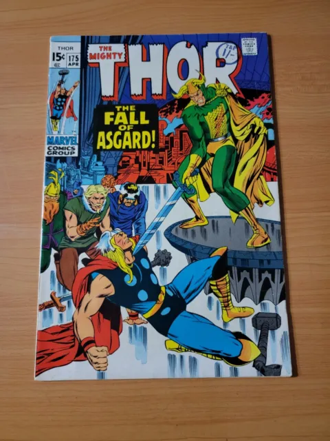 The Mighty Thor #175 ~ FINE - VERY FINE VF ~ 1970 Marvel Comics