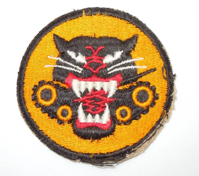 WWII US Army Four Wheel TANK DESTROYER Cut Edge Patch Q2