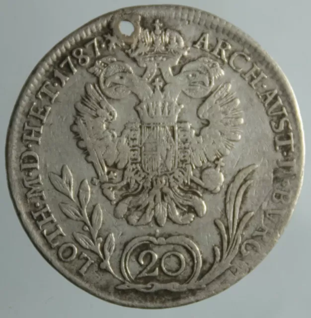 20 Kreuzer 1787 B Austria Giuseppe II - Joseph II