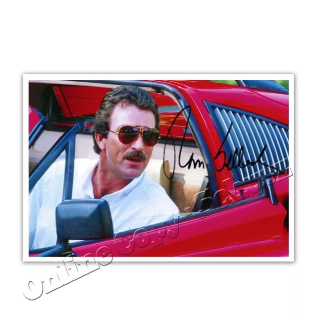 Tom Selleck aus der Serie Magnum P.I.  |  ++ Autogrammfoto  / autograph