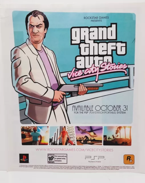 Grand Theft Auto Vice City Stories para PS2 - Seminovo