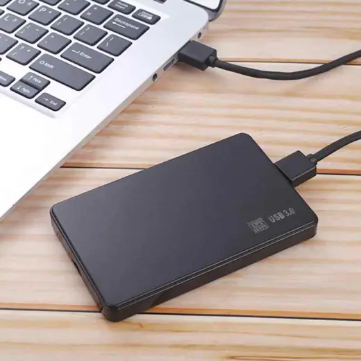 BOX HARD DISK SATA 2,5" USB 3.0 CASE HD DRIVE ESTERNO HDD DISCO PORTATILE  black